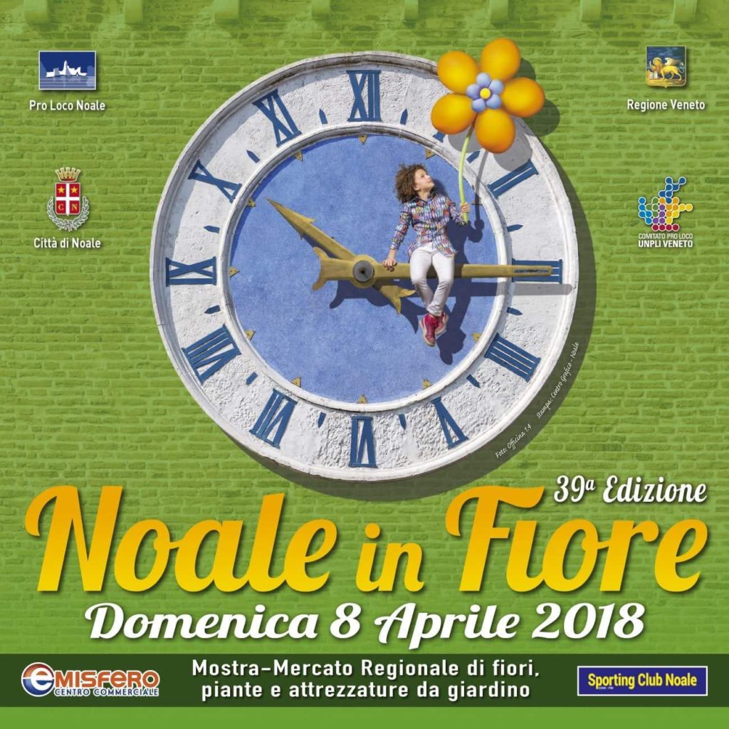 Festa dei fiori Noale 2018, una delle più grandi del Veneto